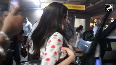 'Mili' star Janhvi snapped outside Mumbai airport
