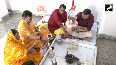 Rajasthan CM Bhajanlal Sharma along with his wife offers prayer in Jaipur on Maha Shivratri