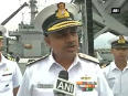 Indian navy prepares for cyclone hudhud