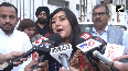 Election 2024 Bansuri Swaraj cast her vote, before this Swaraj had come to visit the temple
