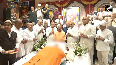 UP CM Yogi Adityanath pays last respects to Shanti Peethadheeshwar Sant Sai Chanduram Sahib