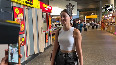 Ananya Pandey spotted in no-makeup look at Mumbai Airport
