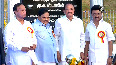 Chennai Vice President M Venkaiah Naidu unveils 16-ft high statue of former CM M Karunanidhi