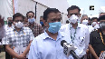 G Kishan Reddy, CM Kejriwal visits DRDO-built COVID Hospital in Delhi.mp4