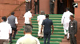 Congress Parliamentary Chairperson Sonia Gandhi arrives at Parliament