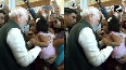 PM Modi's adorable moment with a kid in Brunei Darussalam