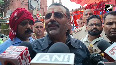 BJP MP Nishikant Dubey arrives at Deoghar Police Station for forced entry at Baidyanath Temple