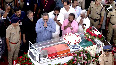 Kerala BJP President Rajeev Chandrasekhar pays respect to EX-CM VS Achuthanandan