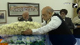 PM Modi, Amit Shah pay last respects to Manmohan Singh