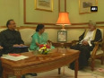 Sushma swaraj meets oman deputy prime minister sayyid fahd bin mahmoud al said