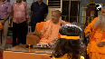 UP CM Yogi Adityanath interacts with kids on Krishna Janmanshtami at Gorakhnath Temple
