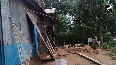 Rain water from Garo Hills wreaked havoc in Mankachar, Assam