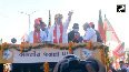 Gujarat: BJP Chief JP Nadda holds roadshow in Morbi