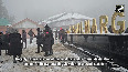 Fresh snowfall cheers tourists in Gulmarg