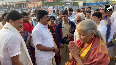 Nirmala Sitharaman visits Tirupati Temple