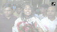 ICC Under-19 Women World Cup Women s Under 19 cricket team receive warm welcome at Hyderabad airport