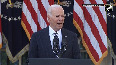 President Biden's first speech after Democrats defeat