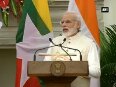 India aspires for Myanmar s bright future as well PM Modi tells Htin Kyaw