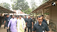 Tripura CM Manik Saha participates in door-to-door campaign for Lok Sabha Polls