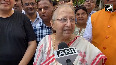Lok Sabha Elections 2024 Former LS Speaker Sumitra Mahajan casts vote in MPs Indore