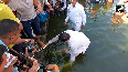 MP CM Mohan Yadav said while doing voluntary work in Mokshtahini Kshipra river Jal Ganga Abhiyan