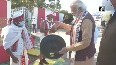 WATCH: PM Modi plays traditional musical instruments in Manipur