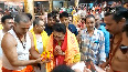 MP Congress leader Kamal Nath offers prayers at Mahakaleshwar Temple in Ujjain
