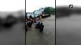 School bus swept away by floodwaters in Gujarat