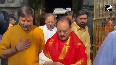 BJP National President JP Nadda offers Prayer at Sri Venkateswara Swamy temple