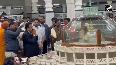 Aaditya Thackrey pays homage to Lord Buddha and Dr BR Ambedkar in Nagpur