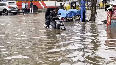 Heavy rain triggers waterlogging in Hyderabad
