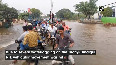 Severe waterlogging halts traffic on Trichy-Dindigul NH