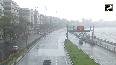 IMD issues yellow alert for Mumbai; heavy rain forecast, waves hit Gateway of India Marine Drive