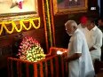 PM Modi, Leaders pays tribute to Mahatma Gandhi and Lal Bahadur Shastri