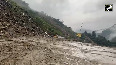 HP: Heavy rainfall triggers landslide in Mandi