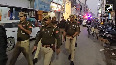 UP Police hold flag march in Sambhal after stone pelting incident