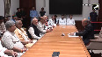 NDA VP candidate Radhakrishnan files nomination in presence of PM Modi