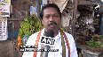 LS Polls 2024 Trichy independent candidate S Damodaran sells vegetables as part of election campaign