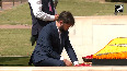 Chiles President Gabriel Boric arrives in India lays wreath at Rajghat