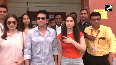 Sachin Tendulkar votes along with wife Anjali, daughter Sara