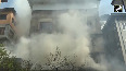 VO PKG Fire broke out in a hotel in Srinagar, fire brigade reached the spot