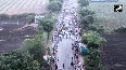 Rahul Gandhi resumes 71st day of 'padayatra' from Patur