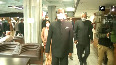 COVID-19 LS Speaker Om Birla inspects sanitisation work in Parliament