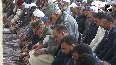 J&K CM Omar Abdullah, NC President Farooq Abdullah offer Alvida namaz in Srinagar
