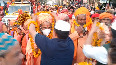 Muslims welcome Hindu holy men with garlands ahead of Kumbh