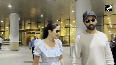 Katrina Kaif and Vicky Kaushal spotted at Mumbai airport