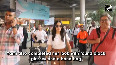 Yami Gautam walks in style in causals at Mumbai airport