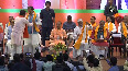 CM Yogi Adityanath attends UP BJP Working Committee Meeting in Lucknow