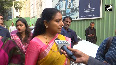 Telangana Polls 2023 BRS MLC K Kavitha casts her vote at a polling booth in Banjara Hills, Hyderabad