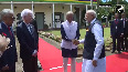 PM Modi Mauritius Visit PM Modi paid tribute to Mauritius Sir Seewoosagur Ramgoolam